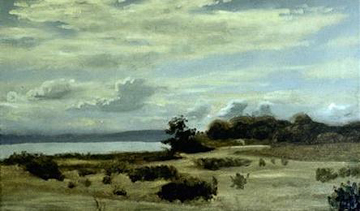 DISCOVERY PARK, oil on canvas, 18 x 30 inches, copyright ©1993 